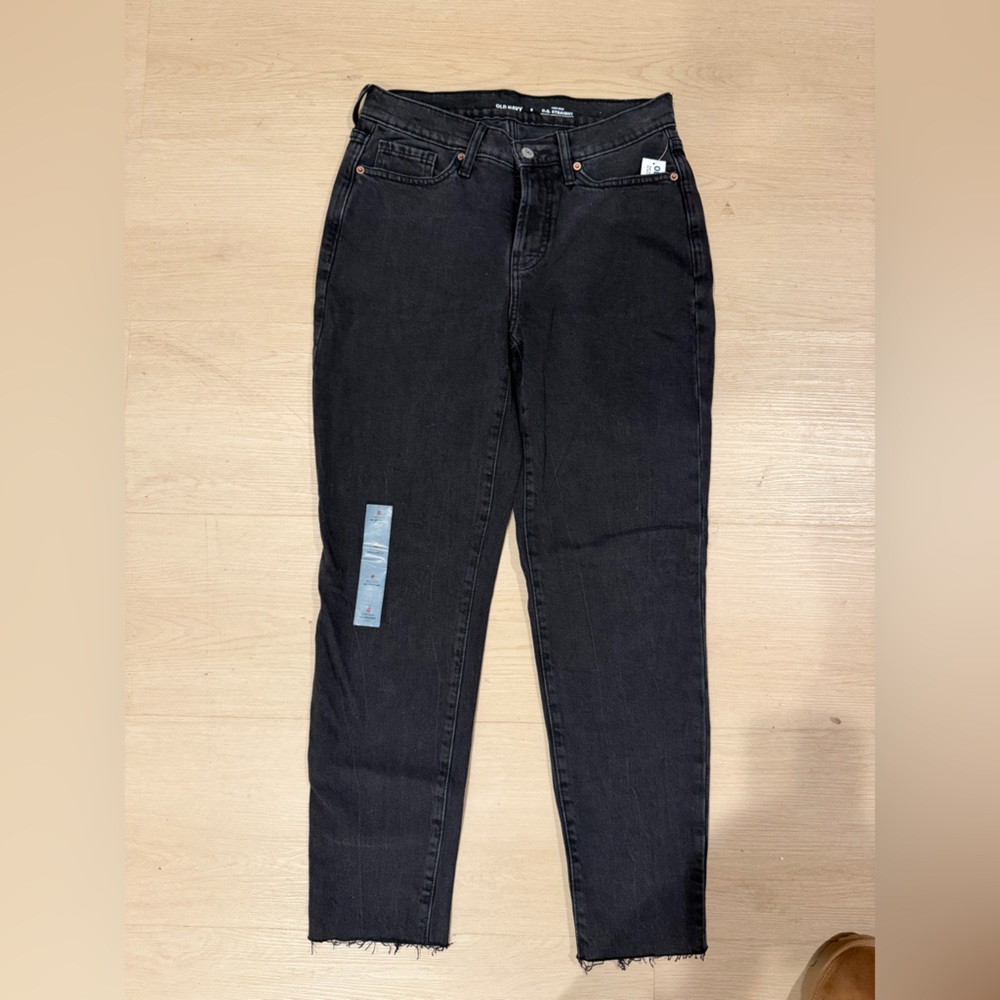 Old Navy Women’s Mom Black Jeans